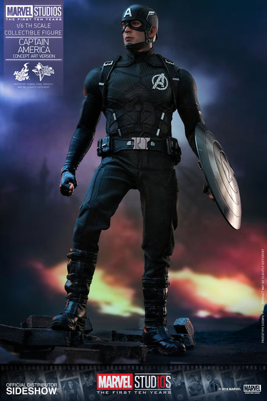 Captain America Concept Art Ver. MMS488 1/6th Scale Exclusive Collectible Figure