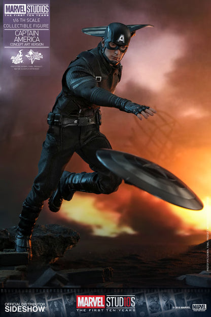 Captain America Concept Art Ver. MMS488 1/6th Scale Exclusive Collectible Figure
