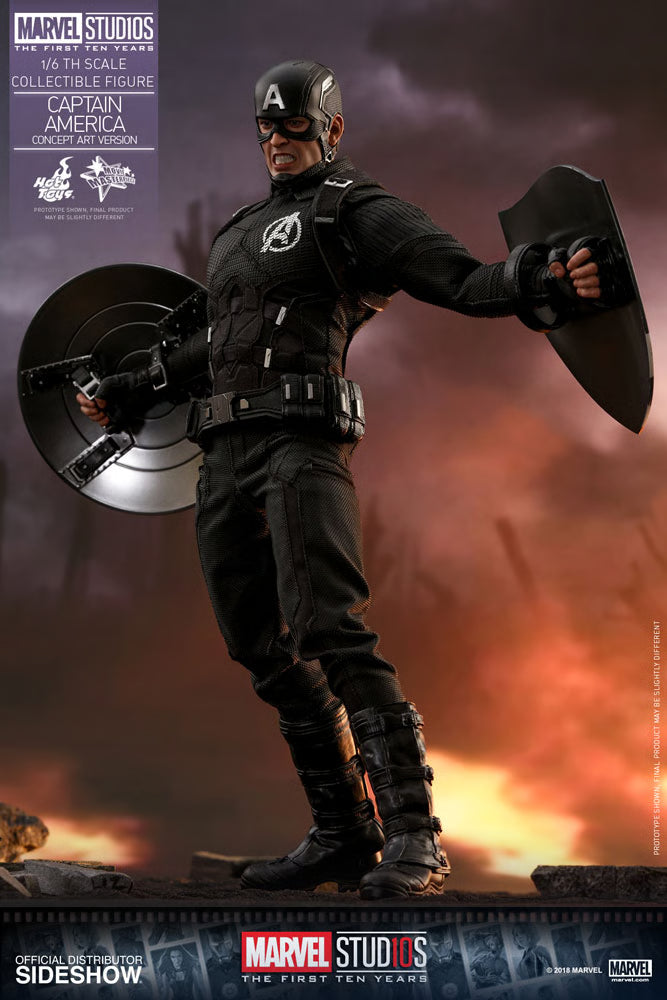 Captain America Concept Art Ver. MMS488 1/6th Scale Exclusive Collectible Figure