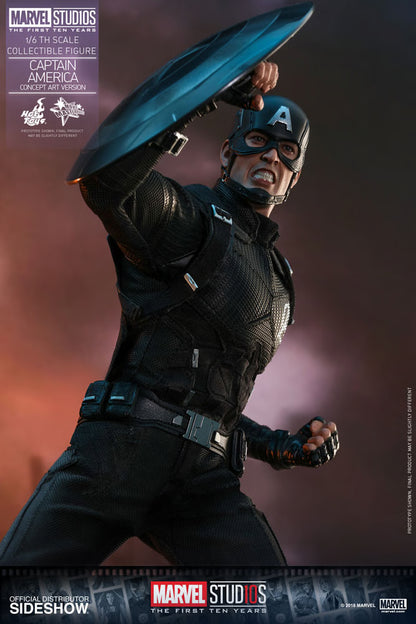 Captain America Concept Art Ver. MMS488 1/6th Scale Exclusive Collectible Figure