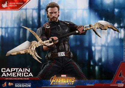 Avengers: Infinity War - Captain America Movie Promo Ed. MMS481 1/6th Scale Exclusive Collectible Figure