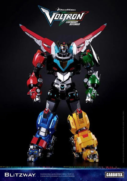 PRE-ORDER - Voltron: Legendary Defender Carbotix 10th Anniversary Voltron (Standard Edition Ver.) Action Figure