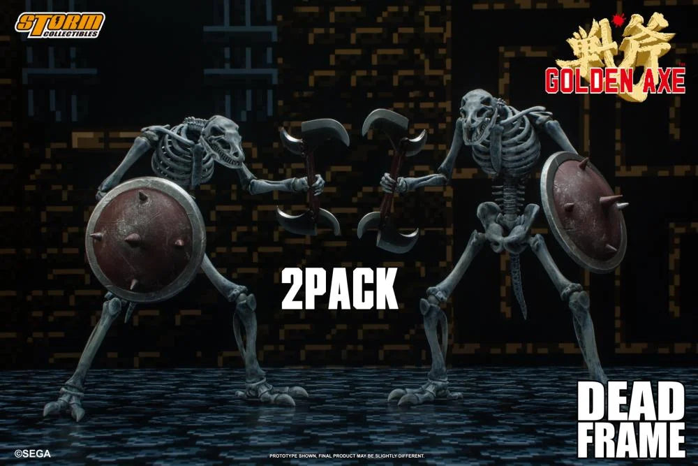 Golden Axe III Dead Frame 1/12 Scale Action Figure Two-Pack