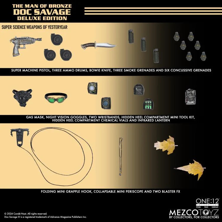 Pre-Order: Doc Savage: The Man of Bronze One:12 Collective Doc Savage (Deluxe Edition) Action Figure