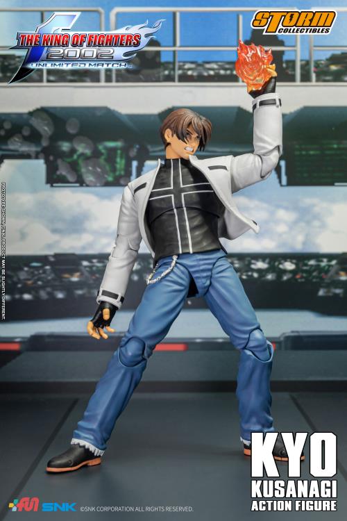 King of Fighters 2002 - Kyo Kusanagi Figure by Storm Collectibles