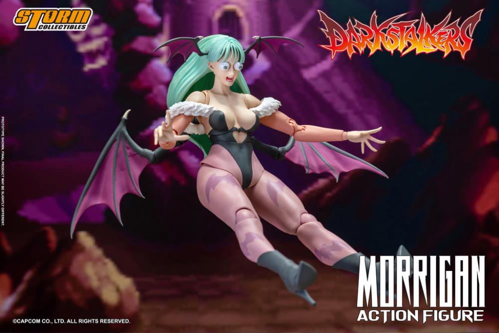 PRE-ORDER - Darkstalkers Morrigan 1/12 Scale Figure