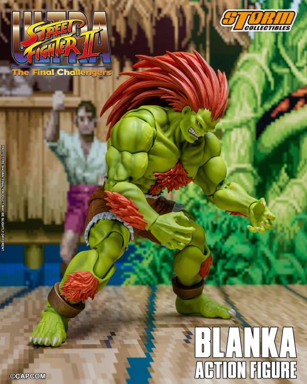 Ultra Street Fighter II: The Final Challengers Blanka 1/12 Scale Figure