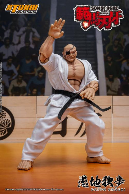 Pre-Order - Baki Hanma: Son of Ogre Doppo Orochi 1/12 Scale Action Figure