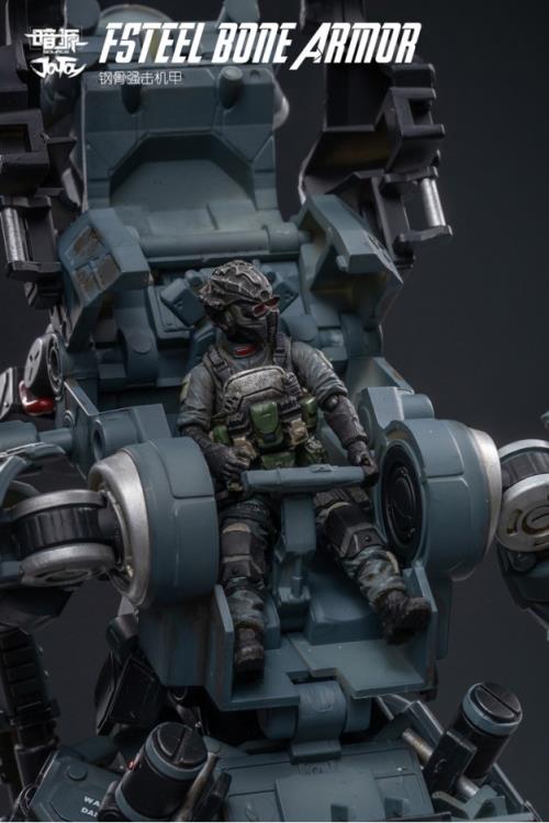 Dark Source Steelbone Armor (Gray) With Pilot 1/25 Scale Figure Set