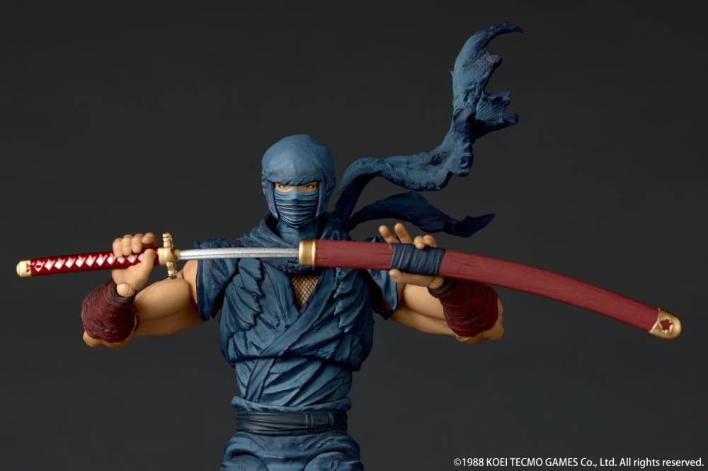 Pre-Order -Ninja Gaiden (1988) Amazing Yamaguchi Revoltech NR118 Ryu Hayabusa Action Figure
