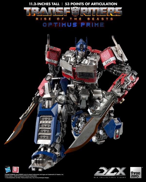 Transformers: Rise of the Beasts DLX Scale Collectible Series Optimus Prime