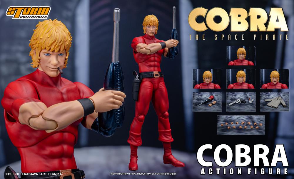 Cobra the Space Pirate Cobra 1/12 Scale Action Figure