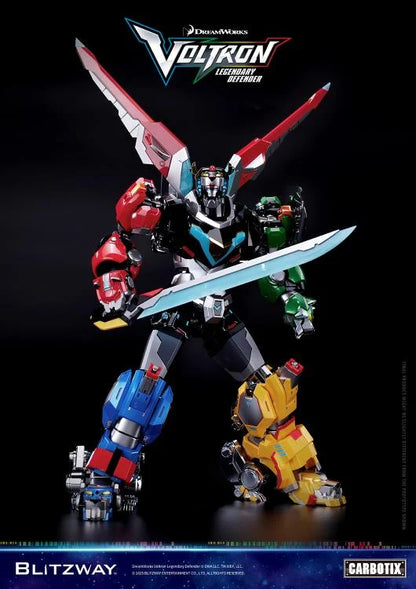 PRE-ORDER - Voltron: Legendary Defender Carbotix 10th Anniversary Voltron (Standard Edition Ver.) Action Figure