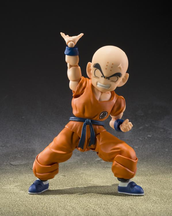 Dragon Ball Z S.H.Figuarts Krillin (Son Goku's Best Friend) Exclusive Action Figure