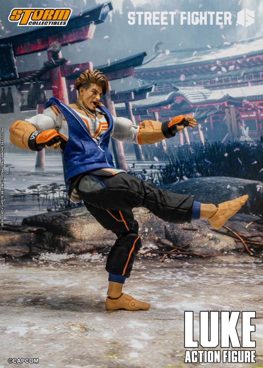 Street Fighter 6 Luke 1/12 Scale Action Figure