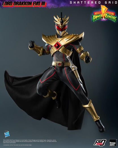 PRE-ORDER - Mighty Morphin Power Rangers: Shattered Grid FigZero Lord Drakkon (Evo III Ver.) 1/6 Scale Action Figure