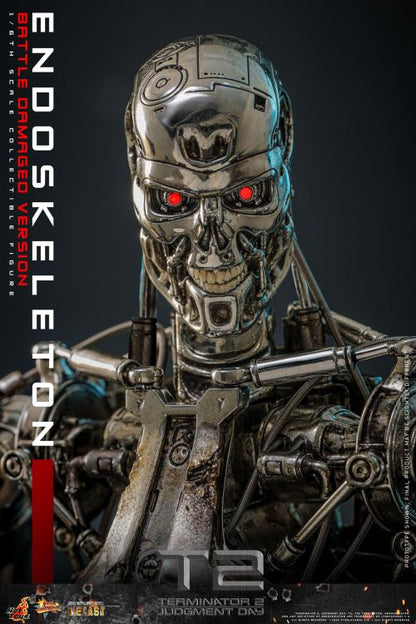 Pre-Order - Terminator 2: Judgement Day MMS840D77 Endoskeleton (Battle Damaged Ver.) 1/6th Scale Collectible Figure