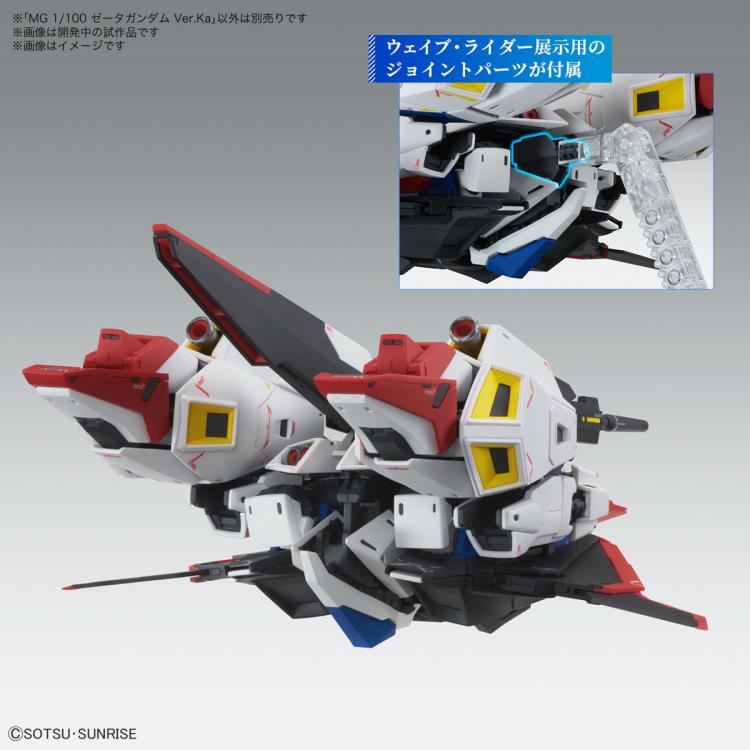 Mobile Suit Zeta Gundam MG Zeta Gundam (Ver.Ka) 1/100 Scale Model Kit