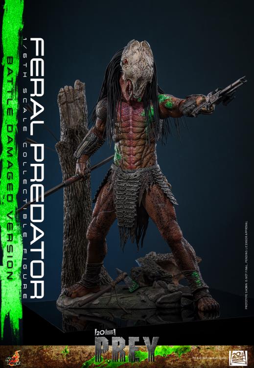 Pre-Order - Prey TMS173 Feral Predator (Battle Damaged Ver.) 1/6th Scale Collectible Figure