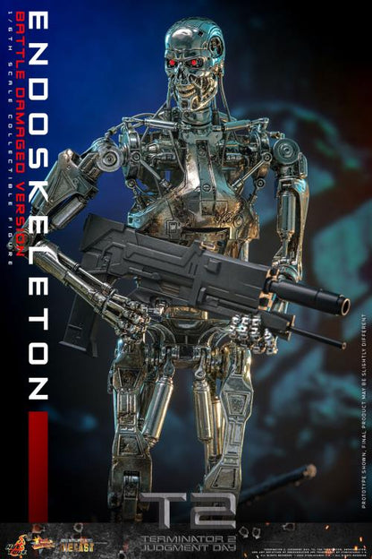 Pre-Order - Terminator 2: Judgement Day MMS840D77 Endoskeleton (Battle Damaged Ver.) 1/6th Scale Collectible Figure