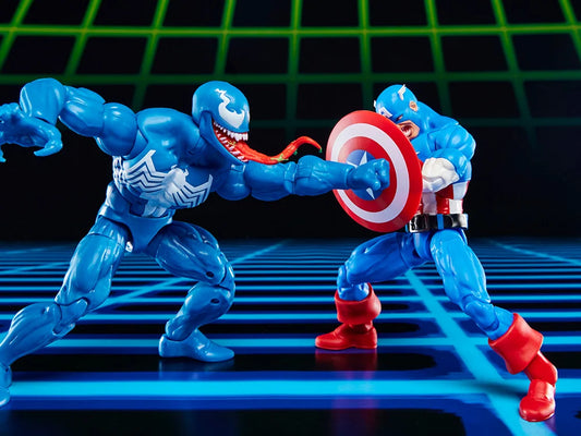Marvel Legends Gamerverse Captain America vs. Venom Action Figure Two-Pack