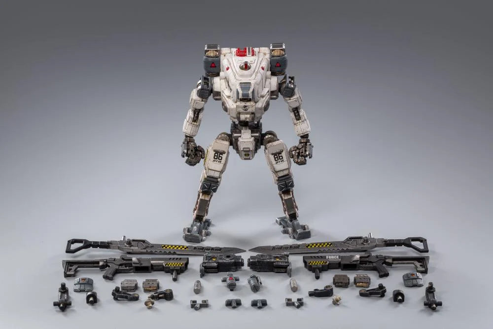 Dark Source God of War 86 Mecha (White) With Pilot 1/24 Scale Figure Set