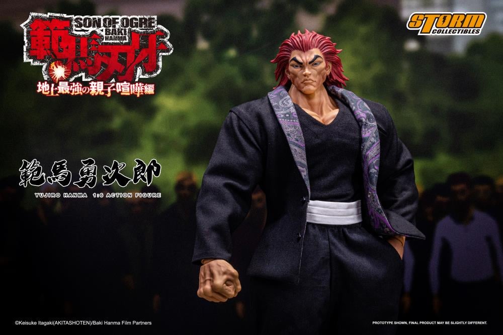 PRE-ORDER -Baki Hanma: Son of Ogre Yujiro Hanma 1/6 Scale Action Figure