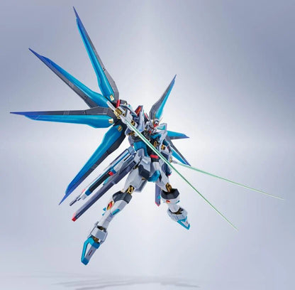 Gundam 45th Anniversary x Hatsune Miku Metal Robot Spirits Strike Freedom Gundam Type II (Hatsune Miku Ver.) Action Figure