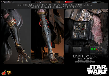 Pre-Order - Star Wars DX45 Darth Vader (Battle Damaged) Deluxe 1/6th Scale Collectible Figure