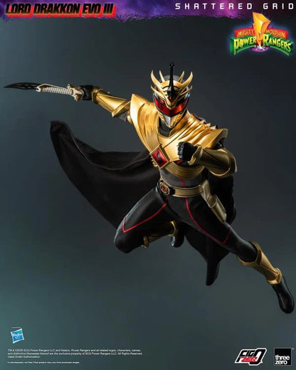 PRE-ORDER - Mighty Morphin Power Rangers: Shattered Grid FigZero Lord Drakkon (Evo III Ver.) 1/6 Scale Action Figure