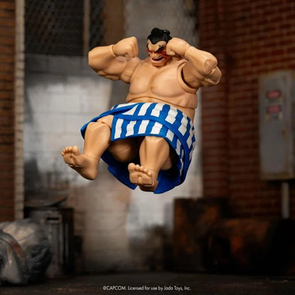 Pre-Order: Ultra Street Fighter II: The Final Challengers E. Honda (Deluxe Ver.) 1/12 Scale Action Figure