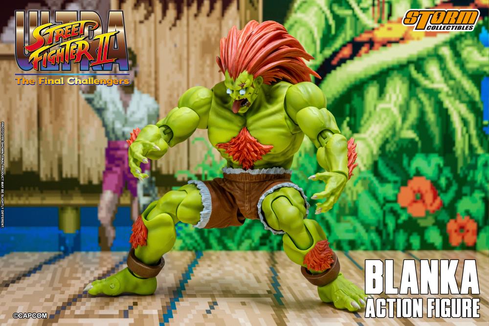 Ultra Street Fighter II: The Final Challengers Blanka 1/12 Scale Figure