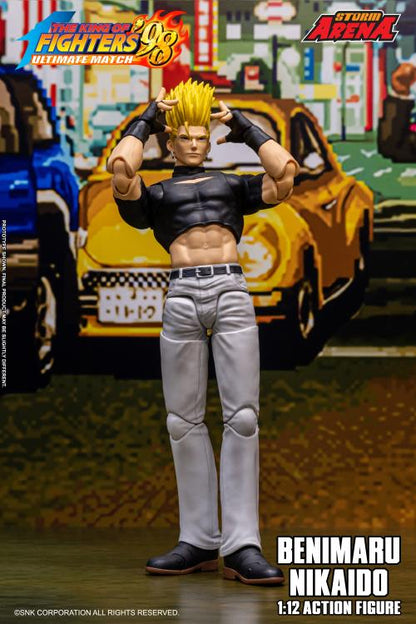 Pre-Order - The King of Fighters '98 Ultimate Match Storm Arena Benimaru Nikaido 1/12 Scale Action Figure
