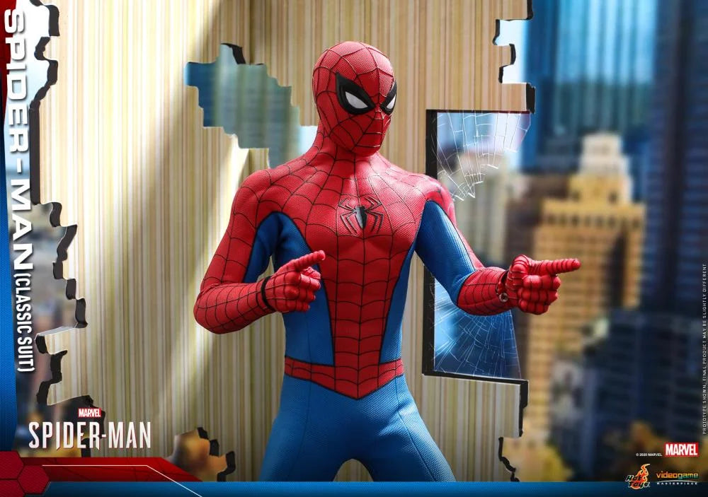 Marvel's Spider-Man VGM48 Spider-Man (Classic Suit) 1/6th scale Collectible Figure