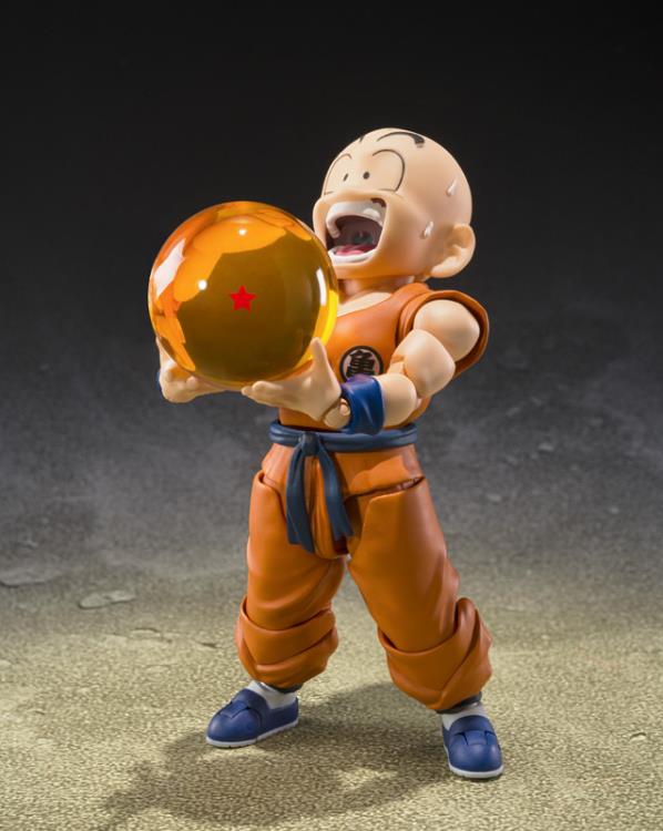 Dragon Ball Z S.H.Figuarts Krillin (Son Goku's Best Friend) Exclusive Action Figure