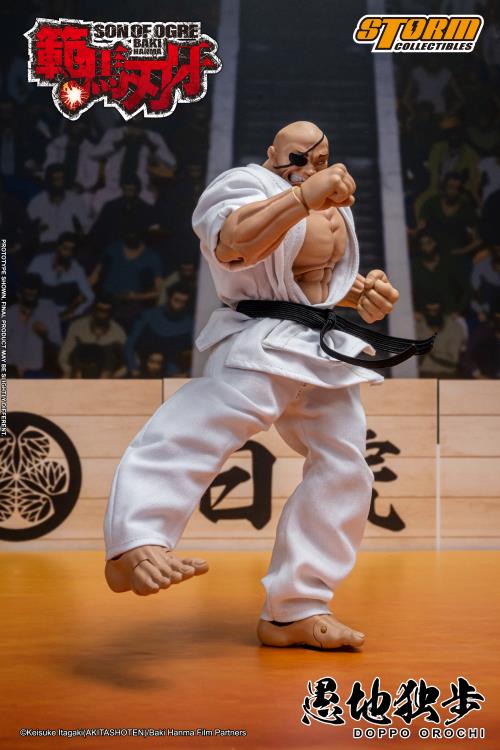Pre-Order - Baki Hanma: Son of Ogre Doppo Orochi 1/12 Scale Action Figure