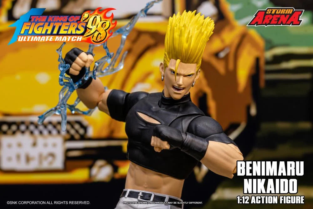 Pre-Order - The King of Fighters '98 Ultimate Match Storm Arena Benimaru Nikaido 1/12 Scale Action Figure
