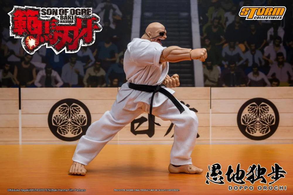 Pre-Order - Baki Hanma: Son of Ogre Doppo Orochi 1/12 Scale Action Figure