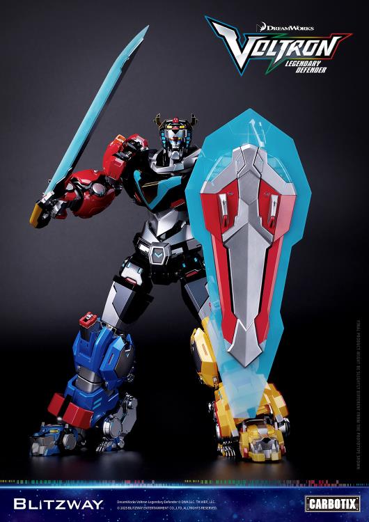 PRE-ORDER - Voltron: Legendary Defender Carbotix 10th Anniversary Voltron (Standard Edition Ver.) Action Figure