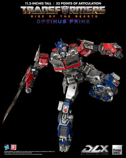 Transformers: Rise of the Beasts DLX Scale Collectible Series Optimus Prime