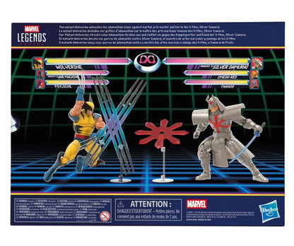 Marvel Legends Gamerverse Wolverine vs. Silver Samurai Action Figure Two-Pack
