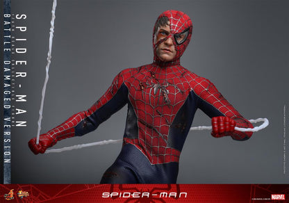 Pre-Order - Spider-Man (2002) MMS859 Spider-Man (Battle Damaged Ver.) 1/6th Scale Collectible Figure