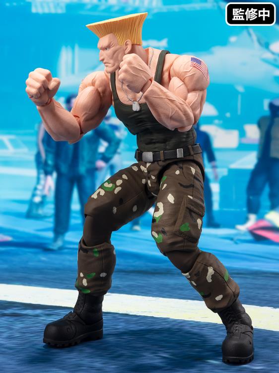 PRE-ORDER - Street Fighter S.H.Figuarts Guile (Outfit 2 Ver.)