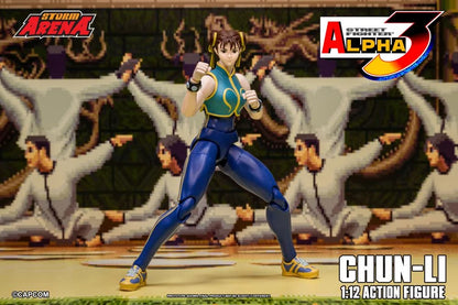 Pre-Order - Street Fighter Alpha 3 Storm Arena Chun-Li 1/12 Scale Action Figure