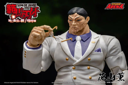 Pre-Order - Baki Hanma: Son of Ogre Storm Arena Kaoru Hanayama 1/12 Scale Action Figure