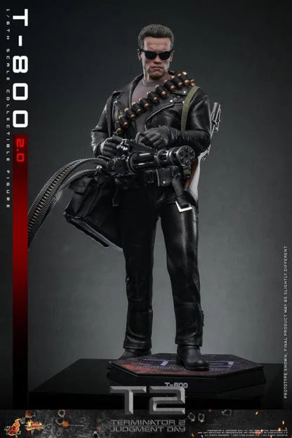Pre-Order - Terminator 2: Judgement Day MMS795 T-800 (2.0) 1/6th Scale Collectible Figure