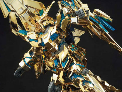 Mobile Suit Gundam Narrative HGUC Unicorn Gundam 03 Phenex Destroy Mode (Narrative Ver.) Gold Coating 1/144 Scale Model Kit