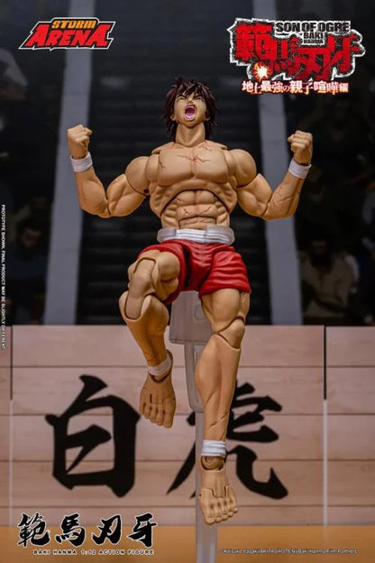 Pre-Order - Baki Hanma: Son of Ogre Storm Arena Baki Hanma 1/12 Scale Action Figure