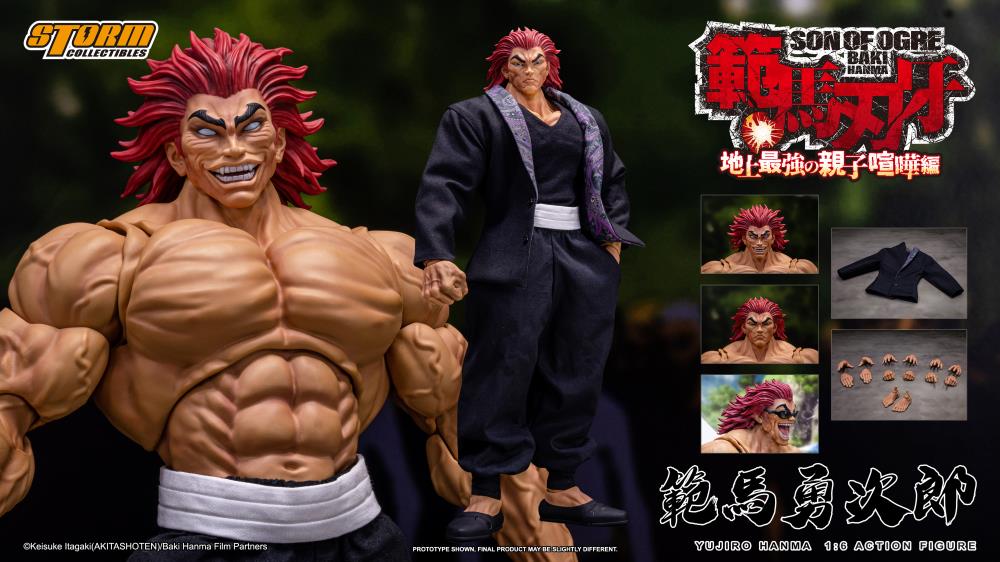 PRE-ORDER -Baki Hanma: Son of Ogre Yujiro Hanma 1/6 Scale Action Figure
