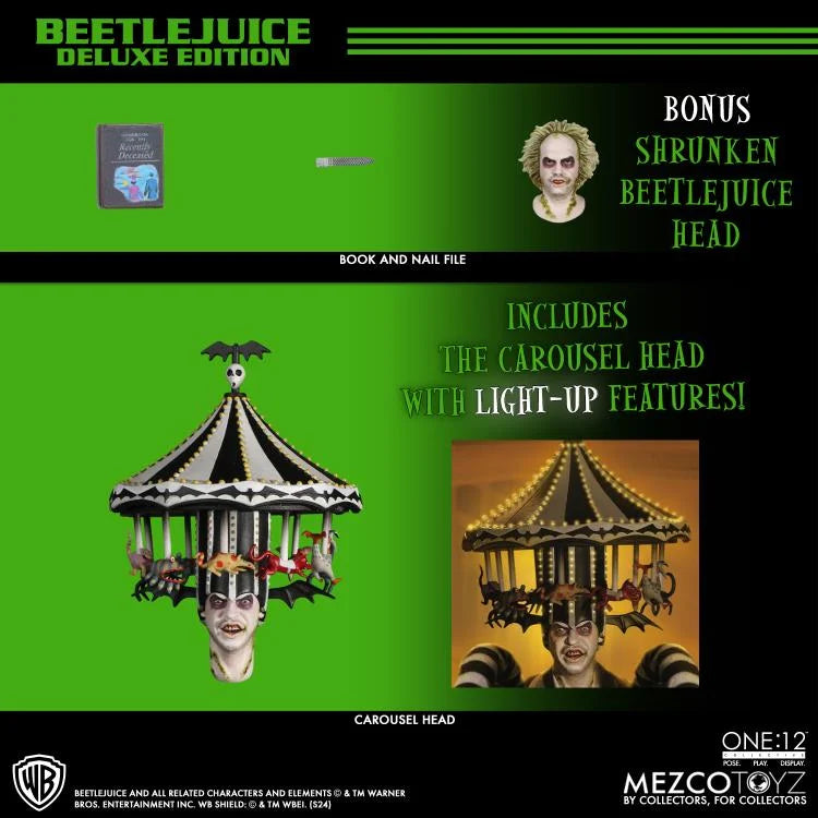 Beetlejuice (1988) One:12 Collective Beetlejuice Deluxe Edition